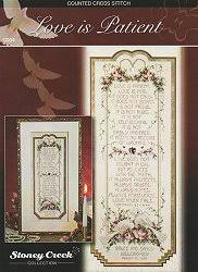 Song of praise, trusting heart counted cross stitch leaflet. Leaflet 130 Love Is Patient Stoney Creek Online Store