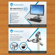 Our technicians are required to pass a+ certification as well as all factory requirements for the brands they service. Modern Spielerisch Computer Repair Flyer Design Fur Vincovi Technology Solutions Inc Von Debdesign Design 14207753