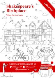 Find printable alphabet letter patterns, blank chore charts, and coloring pages for kids. Colour Shakespeare S Family Homes