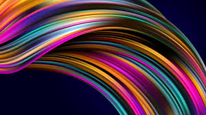 Monitore gibt es in auflösungen bis 8k. Asus Zenbook Pro Duo Wallpaper 4k Spectrum Waves Colorful Stock Abstract 2890