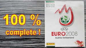 Que francia no pudo con rumanía; Panini Album Uefa Euro 2008 Austria Switzerland 100 Complete Full Lleno Completo Youtube