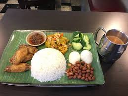 She can often be found sunbathing on the beach. Nasi Lemak Nyonya Oconut Rice With Fried Chicken Wings Boiled Egg Peanuts Cucumbers Malay Atjar And Sambal Belacan Picture Of Nyonya Malaysia Express Amsterdam Tripadvisor