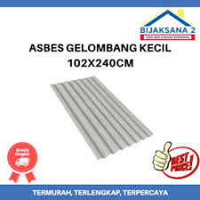 Selain itu, harga jenis atap ini juga lebih murah dari pada genteng biasa. Jual Asbes Gelombang Terbaik Terbaru June 2021 Harga Murah