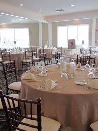 A 60 Round Table Seats 8 People Comfortably This Set Up Is For A Wedding At It S A Matter Of Taste In Commerce Township Farmhouse Table Table Seating Table