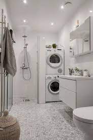 Others have their laundry near the garage entrance and the bathroom has a toilet and shower. Small Laundry Room Ideas With Toilet Ecsac