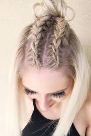 Geflochtene frisuren wie side braids geben jedem outfit einen lässigen und modernen look. 39 Schulterlange Haare Flechten Ideen Schulterlange Haare Flechten Schulterlanges Haar Zopf Kurze Haare