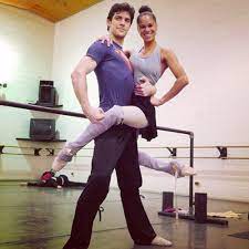 Iconic ballerina misty copeland makes history as the first african american female principal dancer with the prestigious american ballet theatre. Vaganovaboy Etoilesduballet Roberto Bolle And Misty Copeland Photo By Gillian Murphy Omg His Superman T Shirt Misty Copeland Roberto Bolle Ballet Dancers