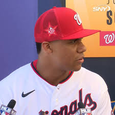Juan Soto says he loves playing against the Mets in New York at Citi Field:  "I love to play against them and hit the ball far. If you've seen my  numbers at