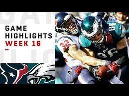 December 23 2018 Video Texans Vs Eagles Week 16 Highlights Nfl 2018 Youtube Alles Pin Nfl Nfl Memes Nfl Season