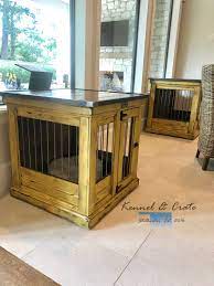 Designer Indoor Dog Kennels Replace Your Wire Dog Crate With A Beautiful Piece Of Functional Furniture Wire Dog Crates Dog Crate Furniture Crate Furniture