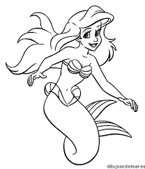 Dibujos De Sirenas Para Colorear