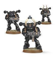 chaos space marines 3 models space marine games workshop warhammer