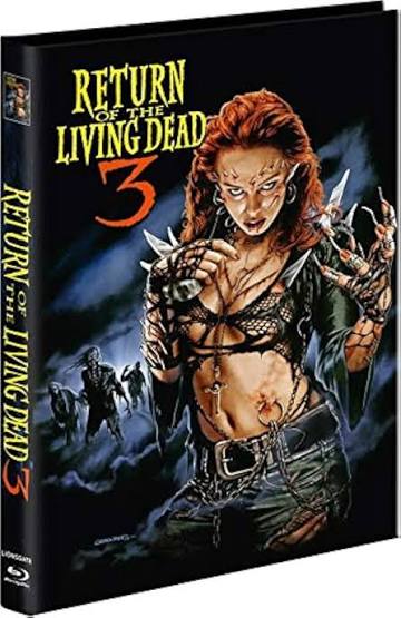 Return of the Living Dead 3 - Mediabook Cover A - Unrated - Limited  Collector's Edition (+ DVDs) (+ Bonus-DVD) [Blu-ray]: Amazon.de: Clarke,  Mindy, Edmond, Trevor J., McCord, Kent, Wallace, Basil, Johnson,