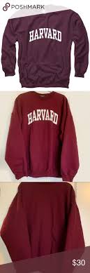 List Of Harvard Sweatshirt Shirts Crew Neck Ideas And