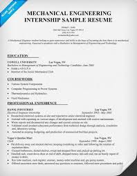 Resume Samples And How To Write A Resume Resume Companion Internship Resume Engineering Internships Engineering Resume