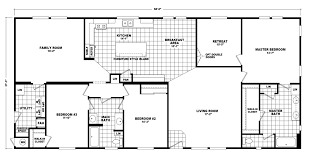 Kitchen countertop faces open dining and living room. View The Pecan Valley Iii Floor Plan For A 2125 Sq Ft Palm Harbor Manufactured Home In Tucson Arizona