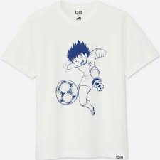 Captain Tsubasa Oozora Tsubasa White Ver T Shirt Jump 50th Uniqlo