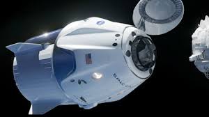 Spacex's dragon capsule docked on the international space station 27 hours after its launch from the kennedy space center at cape canaveral in florida. Spacex Crew Capsule Heading For Space Station Mynewsla Com