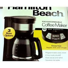 Discover hamilton beach® coffee makers. Hamilton Beach 12 Cup Programmable Coffee Maker 52580270 46290 Reviews Problems Guides