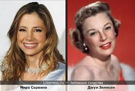 Мира сорвино на Likeness.ru / Новые сходства в начале
