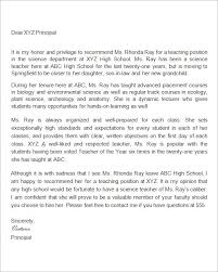 13 Letters Of Recommendation For Teacher Letter To Teacher Teacher Letter Of Recommendation Reference Letter