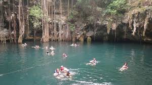 sinkholes of mexico's yucatan peninsula