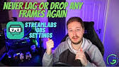 Davinci where it wouldnt render frames unless i restarted davinci and in obs the recordings were jumpy and lots of render lag or frames missed due to render lag/missed unless i ran as admin which seemed to fix it a. Streamlabs Obs How To Fix Dropped Frames And Stream Lag Youtube