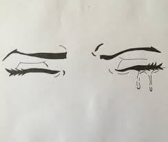 Behind every smile, there is a story. How To Draw Eyes Anime Crying Howto Techno