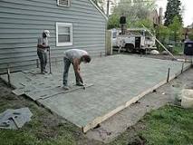 How is decorative concrete done? 
