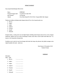 Text of contoh surat wasiat. Contoh Surat Wasiat