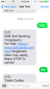 How do i check the balance in my epf account? Text Banking American Savings Bank Hawaii