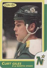 1986-87 Topps #119 Curt Giles Minnesota North Stars