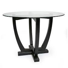 Round dining tables are better when you have limited space. 48 Round Top Glass Wood Dining Table Dining Table Wood Dining Table Table