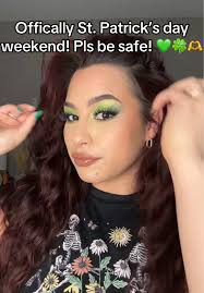 Green Eyeshadow Brown Eyes St Pattys Day