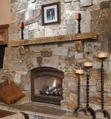 A gallery featuring a number of luxurious rustic and contemporary living rooms, all with beautifully built stone fireplaces. Cultured Stone Fireplace Mantel Shelf In Cashmere Finish 60