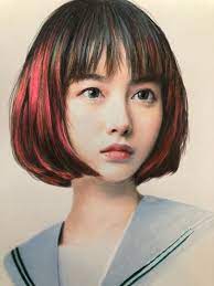 池田七帆ちゃんを色鉛筆で描いてみた♡ | ゆうこりんの秘密の小部屋  (yukomakimura)色鉛筆画、鉛筆画、色鉛筆画リアル、水彩画、ペット似顔絵、似顔絵