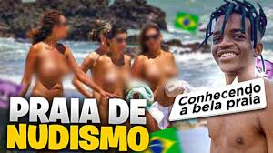 Primeira vez na PRAIA DE NUDISMO no BRASIL - Nudist Beach - YouTube