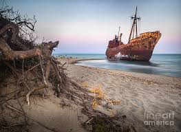 Dreamstime is the world`s largest stock photography community. Dimitrios Shipwreck Photograph By Constantin Carip