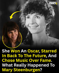 She wasn't just an actress, Mary Steenburgen was an Oscar-winning star who  shined in Melvin and Howard, Ragtime, and Back to the Future Part III. Her  gentle voice and graceful charm made