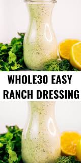 Creamy Lemon Garlic Dressing Whole30 Paleo Paleo Gluten Free Eats Recipe Dairy Free Salad Dressing Dairy Free Salads Coconut Milk Recipes