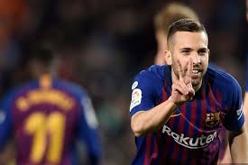 Barcelona saturday, december 14, 2019 on msn sports Barcelona Vs Real Sociedad Gol Jordi Alba Pastikan Kemenangan Barca Halaman All Kompas Com