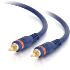 Spdif, or the sony/philips digital interconnect format) is used to carry or transport digital audio signals in spdif is based on the aes3 interconnect standard is capable of two 192 bit blocks (split into left. C2g 6ft Velocity Spdif Digital Audio Coax Cable Rca Male Rca Male 6ft Blue Office Depot