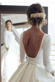 35 Popular Classical Wedding Dress Ideas For Every Elegant Brides Isabellestyle Blog Boat Neck Wedding Dress Classic Wedding Dress Ball Gown Wedding Dress
