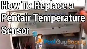 My hayward h250 pool heater temperature says its 20 deg higher then it really is,when i raise the temp and the unit fires the digital reading goes. Temperature Sensor Replacement Videos