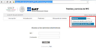 ¿como consultar o sacar mi rfc fácilmente? Imprimir Rfc Cedula De Identificacion Fiscal Con Cbb Los Impuestos