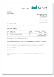 Muster Einer Rechnung Eines Kleinunternehmers Rechnung Rechnung Muster Rechnung Erstellen