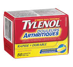 A few things to note. Tylenol Arthritis Pain 50 Units Tylenol Acetaminophen For Adults Jean Coutu