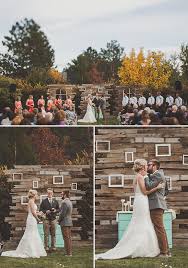 Liss and sindy took their north carolina backyard and turned it into an elegant wedding filled with rustic details, all created by. On Trend Diy Backyard Fall Wedding