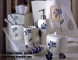 Find the best blue bathroom vanities for your home in 2021 with the carefully curated selection available to shop at houzz. Stylish Bathroom Accessories Sets Colors Pieces International Decoration