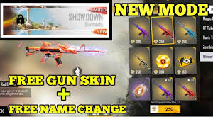 Best gun combination in free fire top 7 gun combination in free fire 2020 gaming with patel. Free M4a1 Permanent Gun Skin Ll Free Name Change Card Ll New Showdown Mode In Free Fire Full Detail Youtube